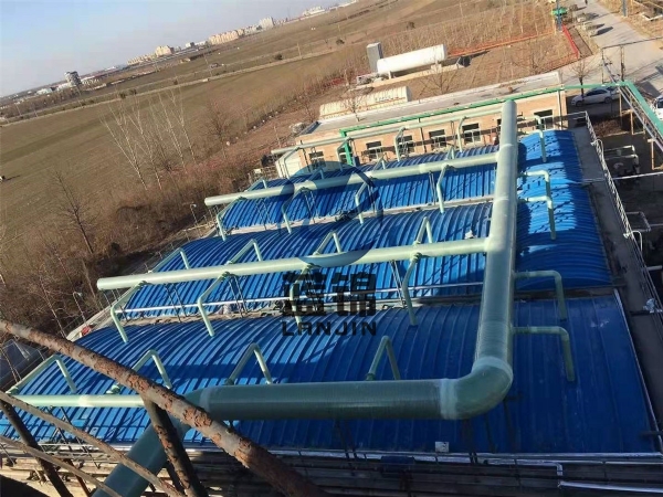 安徽宿州污水處理廠污水池加蓋項(xiàng)目